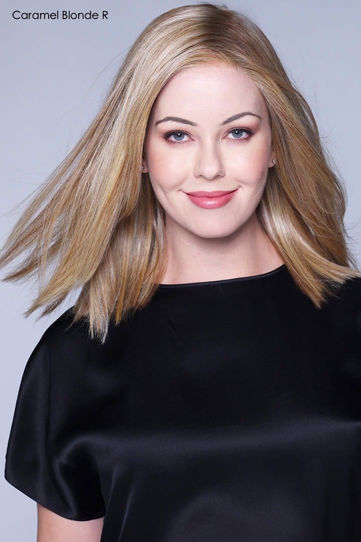 Open Box | Calabasas by Belle Tress | HF Synthetic Lace Front Wig | Mono Part | Crushed Almond Blonde - R - Wig Studio 1