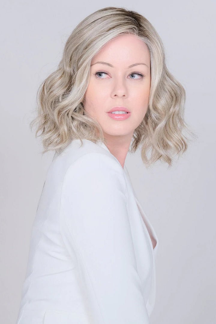 Open Box | Caliente Hand Tied Wig by Belle Tress | Average Cap | Chocolate with Caramel - Wig Studio 1