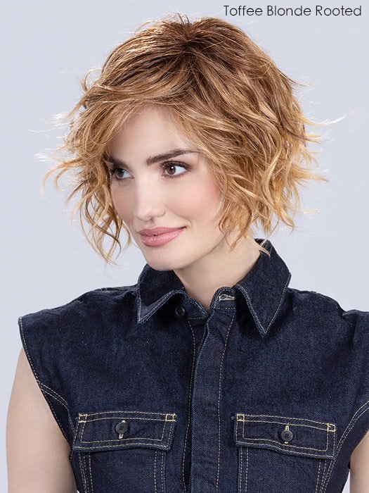 Open Box | Cookie Wig by Ellen Wille | Petite/Average Cap | Rose Blush Rooted - Wig Studio 1