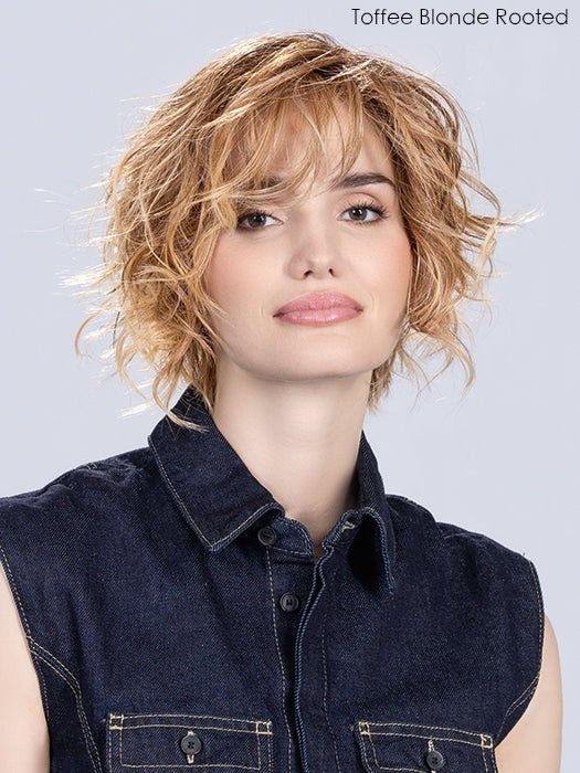 Open Box | Cookie Wig by Ellen Wille | Petite/Average Cap | Rose Blush Rooted - Wig Studio 1