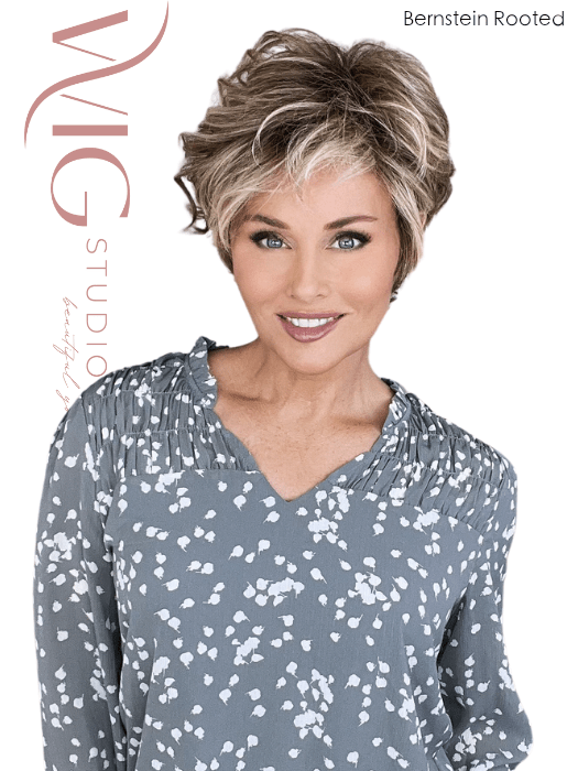 Open Box | Cover | HF Synthetic Lace Front Wig | Mono Part | Platin Blonde Rooted - Wig Studio 1