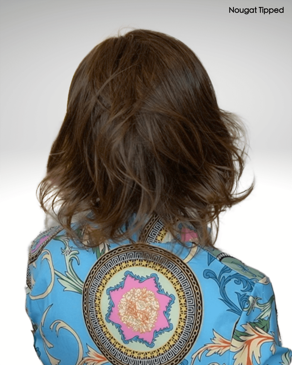 Open Box | Delight Wig by Ellen Wille | Petite/Average Cap | Rose Wood Rooted - Wig Studio 1