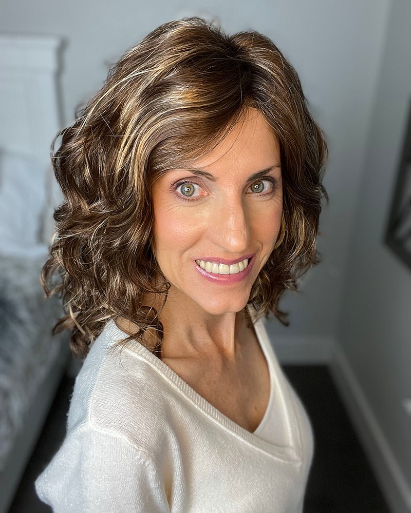 Open Box | Finn Synthetic Lace Front Wig by Estetica | RH1488RT8 - Wig Studio 1