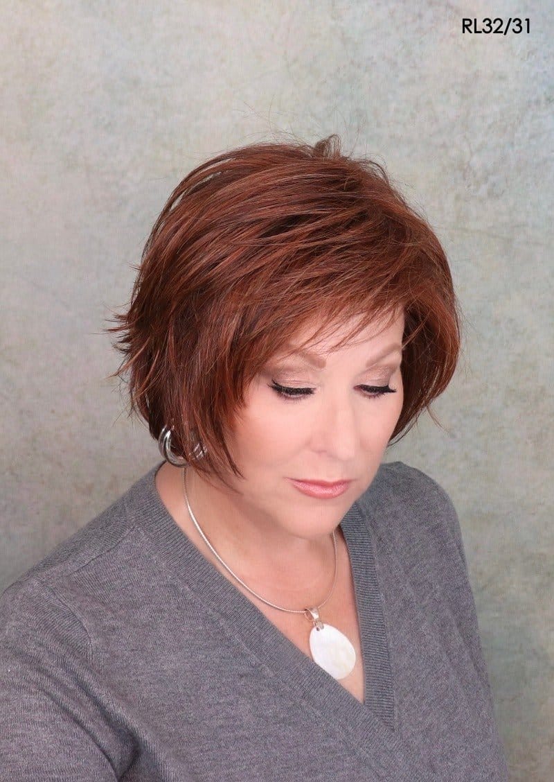 Open Box | Flirting With Fashion Synthetic Lace Front Wig by Raquel Welch | Mono Top | RL14/22SS - Wig Studio 1