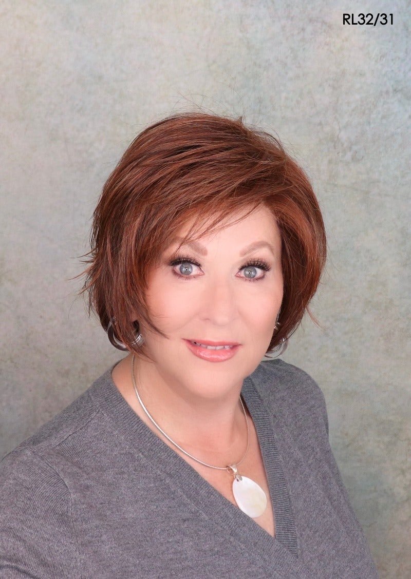 Open Box | Flirting With Fashion Synthetic Lace Front Wig by Raquel Welch | Mono Top | RL14/22SS - Wig Studio 1