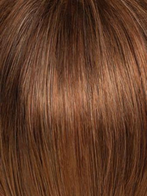 G8+ CHESTNUT MIST | Warm medium brown base with caramel highlights