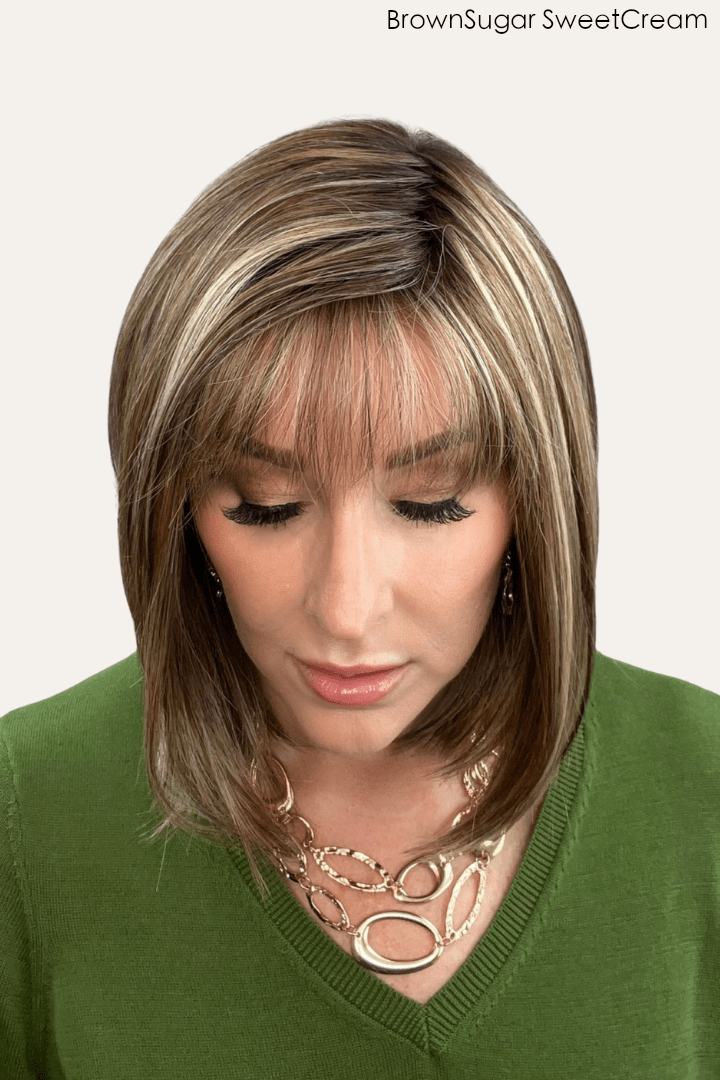 Open Box | Juliette Wig by PUSH | Average Cap | Mocha With Cream - Wig Studio 1