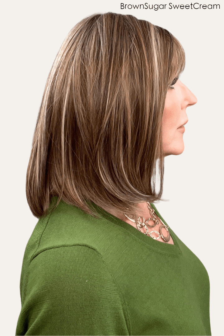 Open Box | Juliette Wig by PUSH | Average Cap | Mocha With Cream - Wig Studio 1