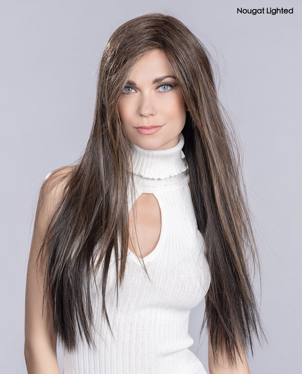 Open Box | Look Wig by Ellen Wille | Heat Friendly Synthetic Hair | Petite/Average Cap | Black - Wig Studio 1