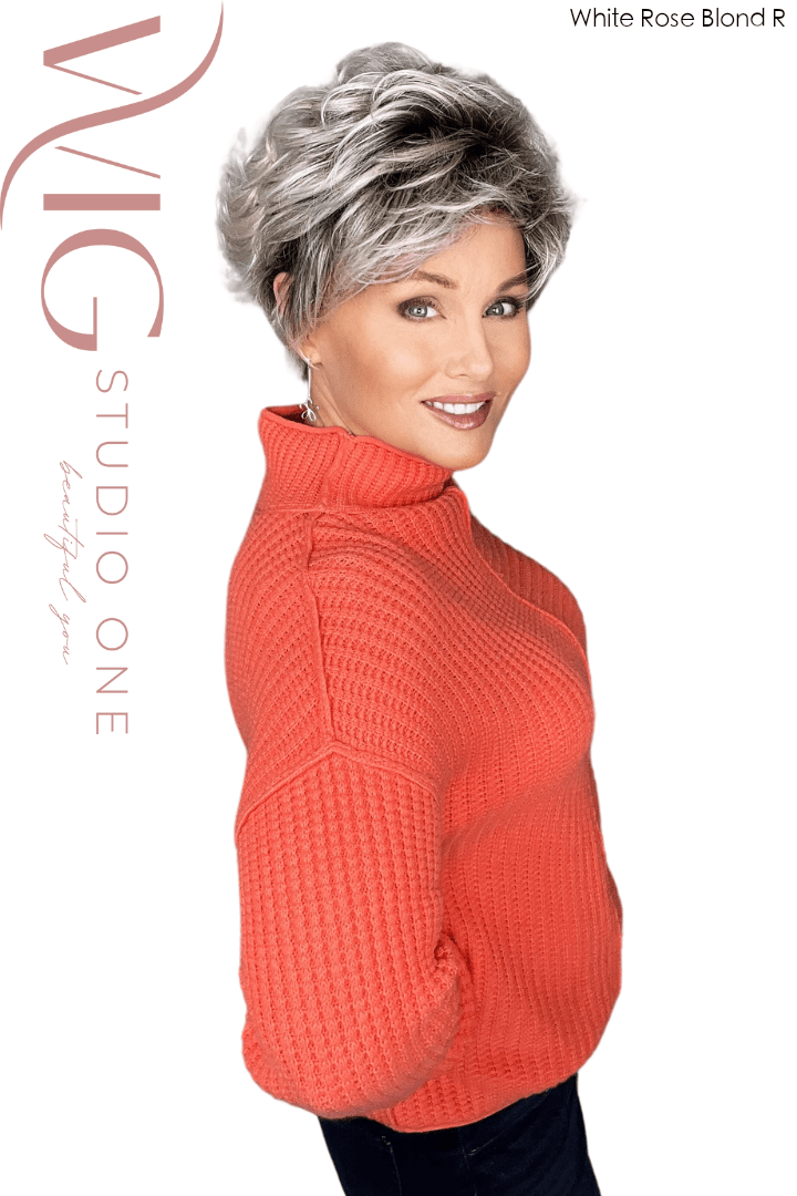 Open Box | Luca Wig by Rene of Paris | Average Cap | Ice Blonde - Wig Studio 1