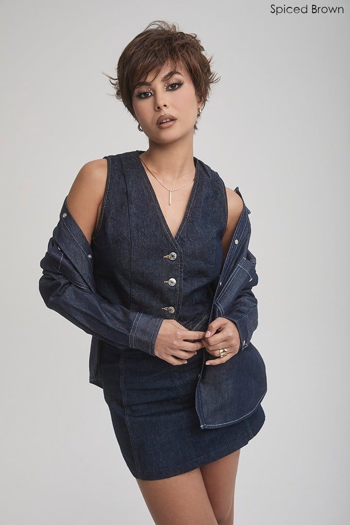 Open Box | Luca Wig by Rene of Paris | Average Cap | Ice Blonde - Wig Studio 1