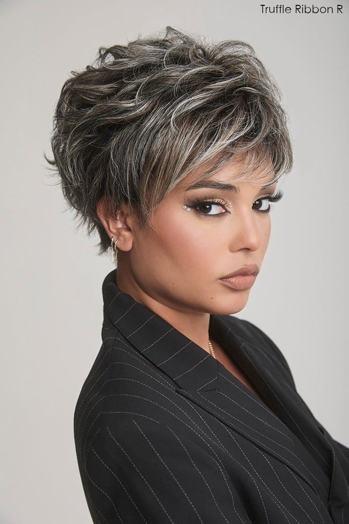 Open Box | Luca Wig by Rene of Paris | Average Cap | Ice Blonde - Wig Studio 1