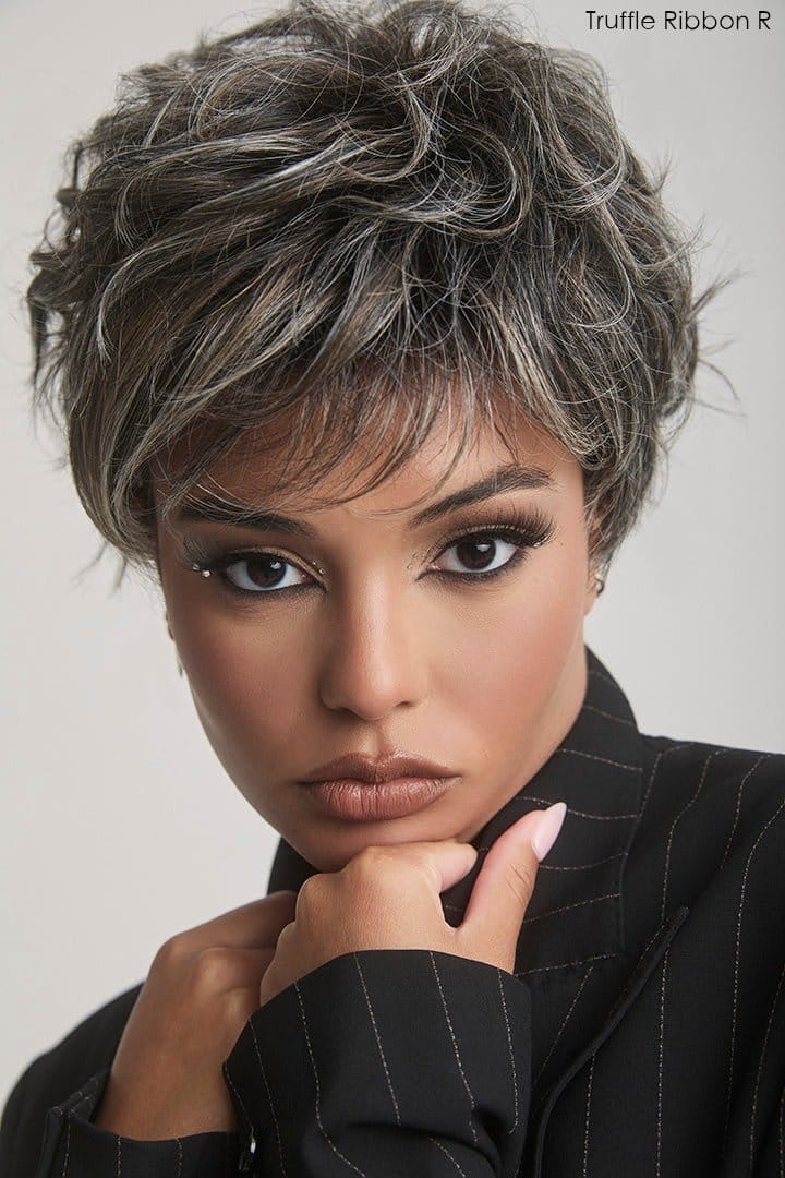 Open Box | Luca Wig by Rene of Paris | Average Cap | Ice Blonde - Wig Studio 1