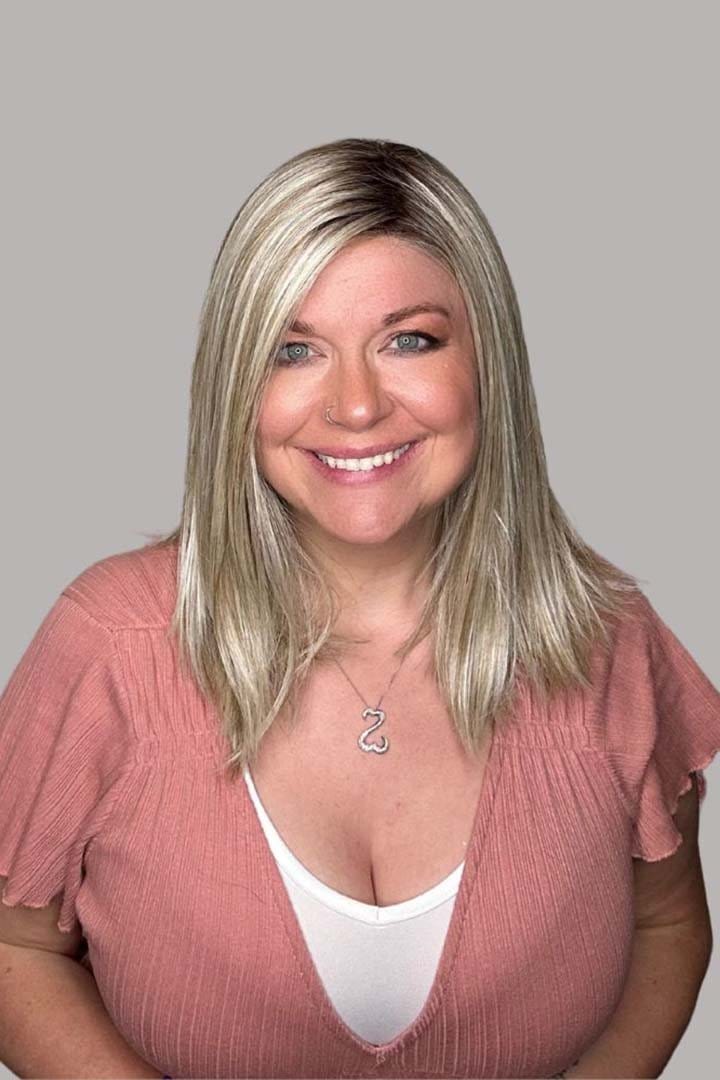 Open Box | Megan Wig by PUSH | Average Cap | Rootbeer Float Blonde - Wig Studio 1