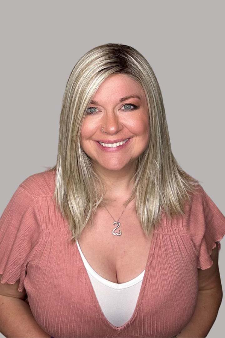 Open Box | Megan Wig by PUSH | Average Cap | Rootbeer Float Blonde - Wig Studio 1