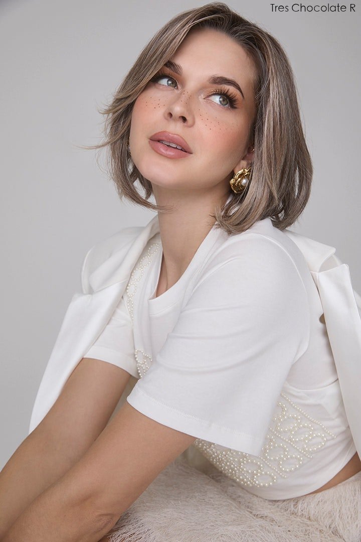 Open Box | Mira Hand Tied Wig by Amore | Average Cap | Milky Opal - R - Wig Studio 1