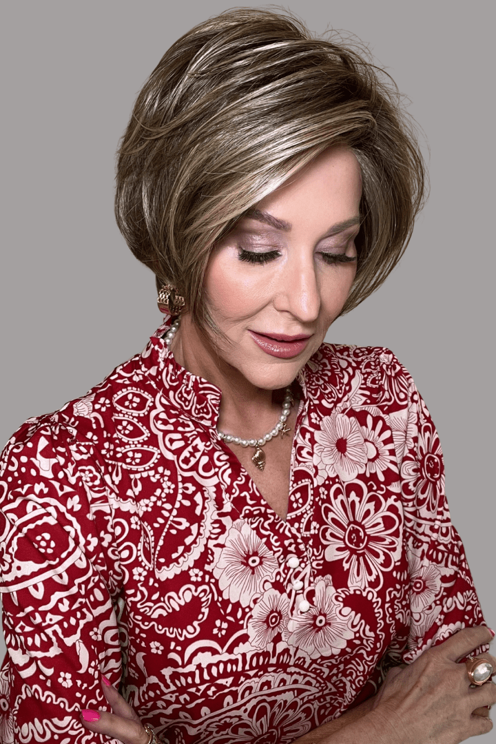 Open Box | Posh Premiere Hand Tied Wig by Raquel Welch | Average Cap | RL6/8 - Wig Studio 1