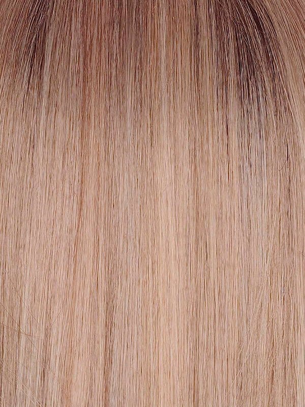 Mushroom Melange | A captivating mushroom blonde base with a mid-brown root, woven with tones of cream, pale chocolate, and soft steel blonde. This rich blend creates a modern, dimensional look that’s both versatile and effortlessly chic.