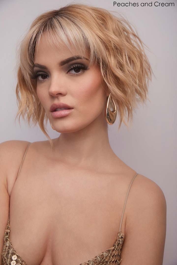 Open Box | Rosanna | HF Synthetic Lace Front Wig | Mono Part | Buttercream Blond - R - Wig Studio 1