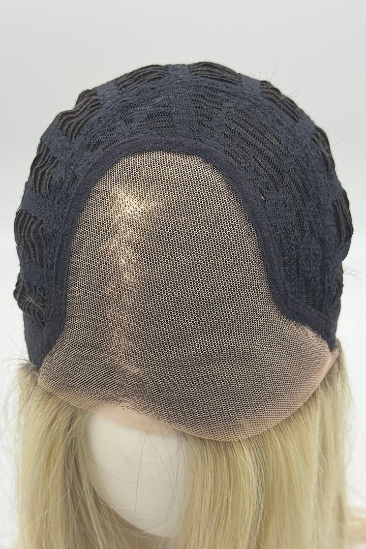 Open Box | Roxie | HF Synthetic Lace Front Wig | Mono Part | Melted Marshmallow - Wig Studio 1