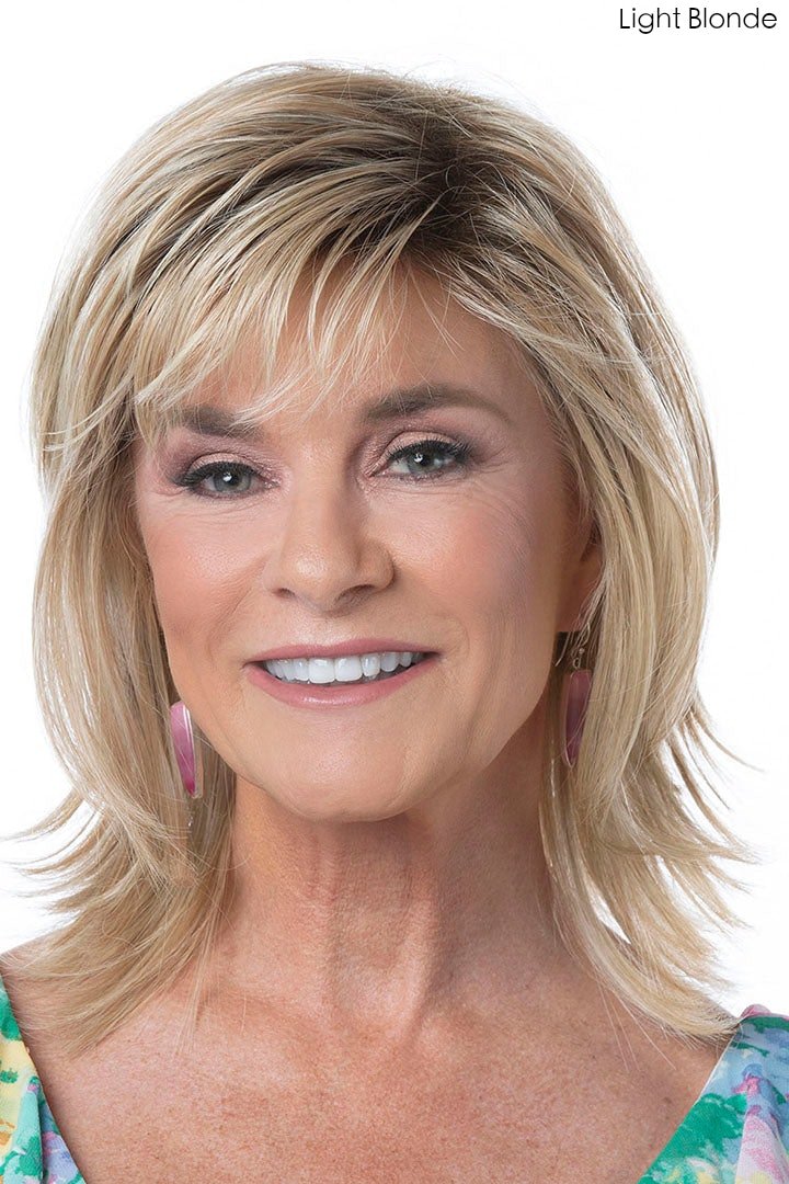 Open Box | Stylish Shag Wig by Toni Brattin | Large Cap | Light Brown - Wig Studio 1