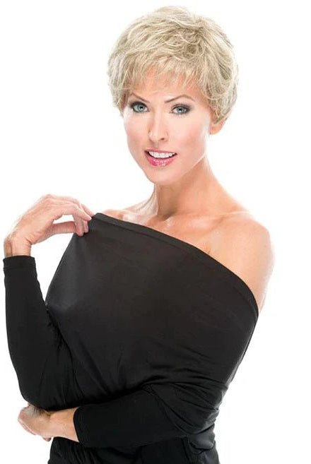 Open Box | Textured Boy Cut Hand Tied Wig by TressAllure | 32 - Wig Studio 1