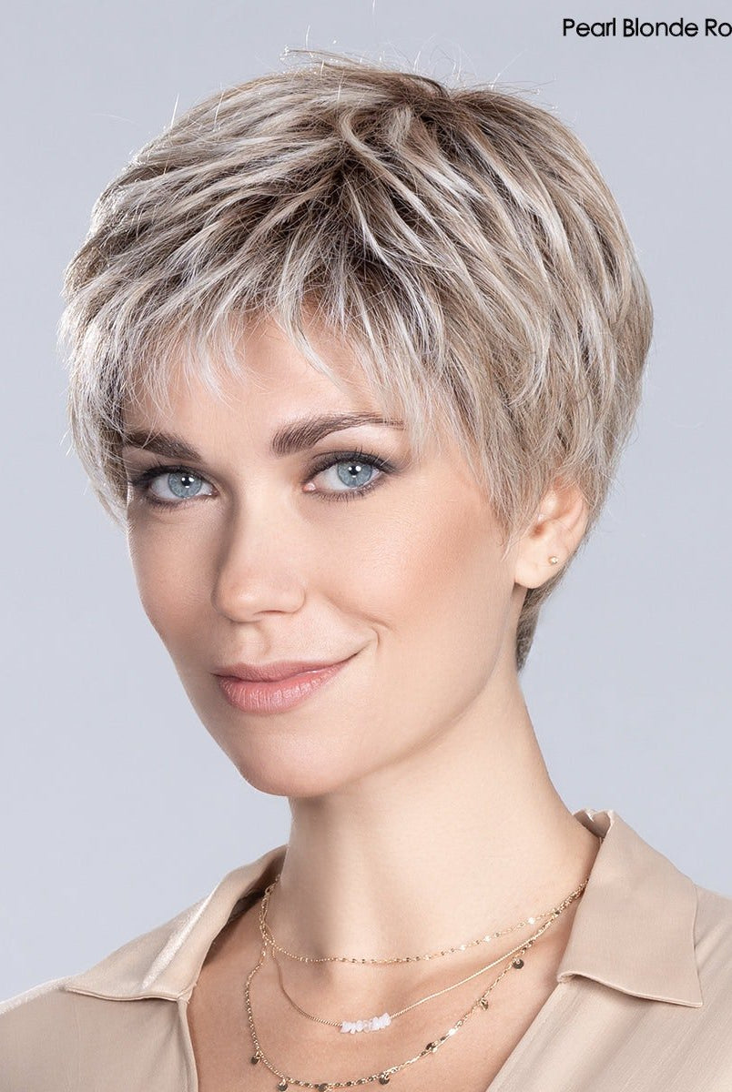 Open Box | Time Comfort Wig by Ellen Wille | Petite/Average Cap | Mocca Rooted - Wig Studio 1