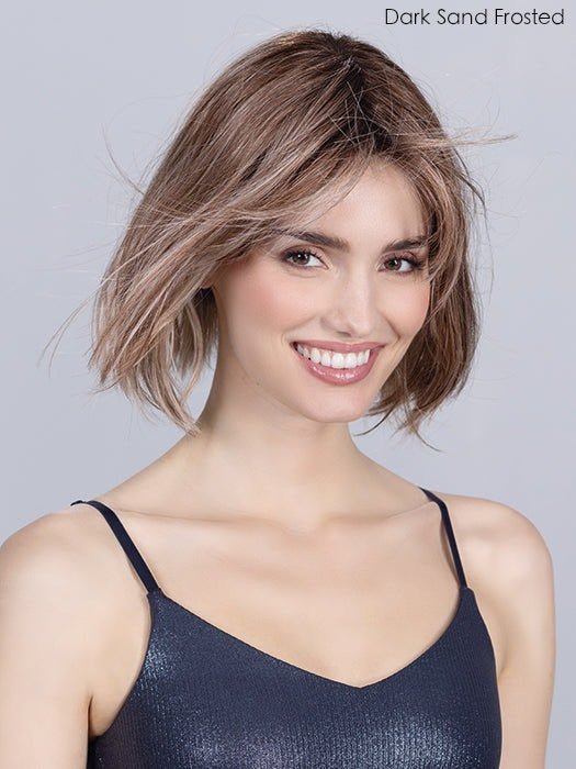 Open Box | Vivi Wig by Ellen Wille | Petite/Average Cap | Pastel Rose Rooted - Wig Studio 1