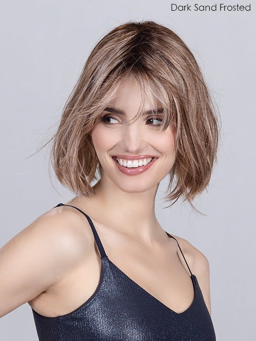 Open Box | Vivi Wig by Ellen Wille | Petite/Average Cap | Pastel Rose Rooted - Wig Studio 1