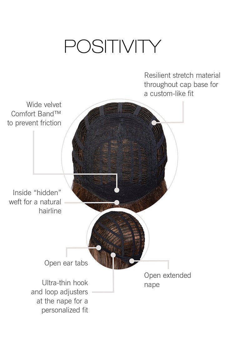 Positivity | HF Synthetic Wig | Basic Cap - Wig Studio 1