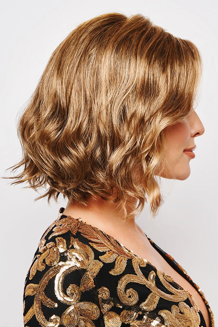 Soft and Subtle Synthetic Lace Front Wig by Gabor | Mono Part - Wig Studio 1