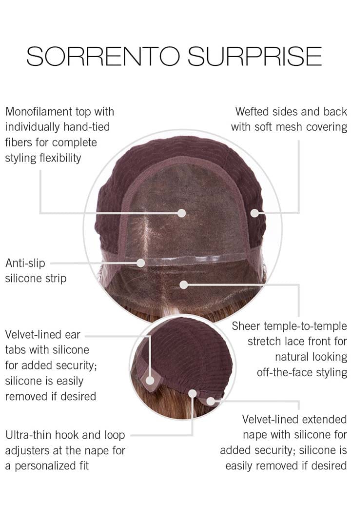 Sorrento Surprise by Raquel Welch | Lace Front Human Hair Wig | Mono Top - Wig Studio 1