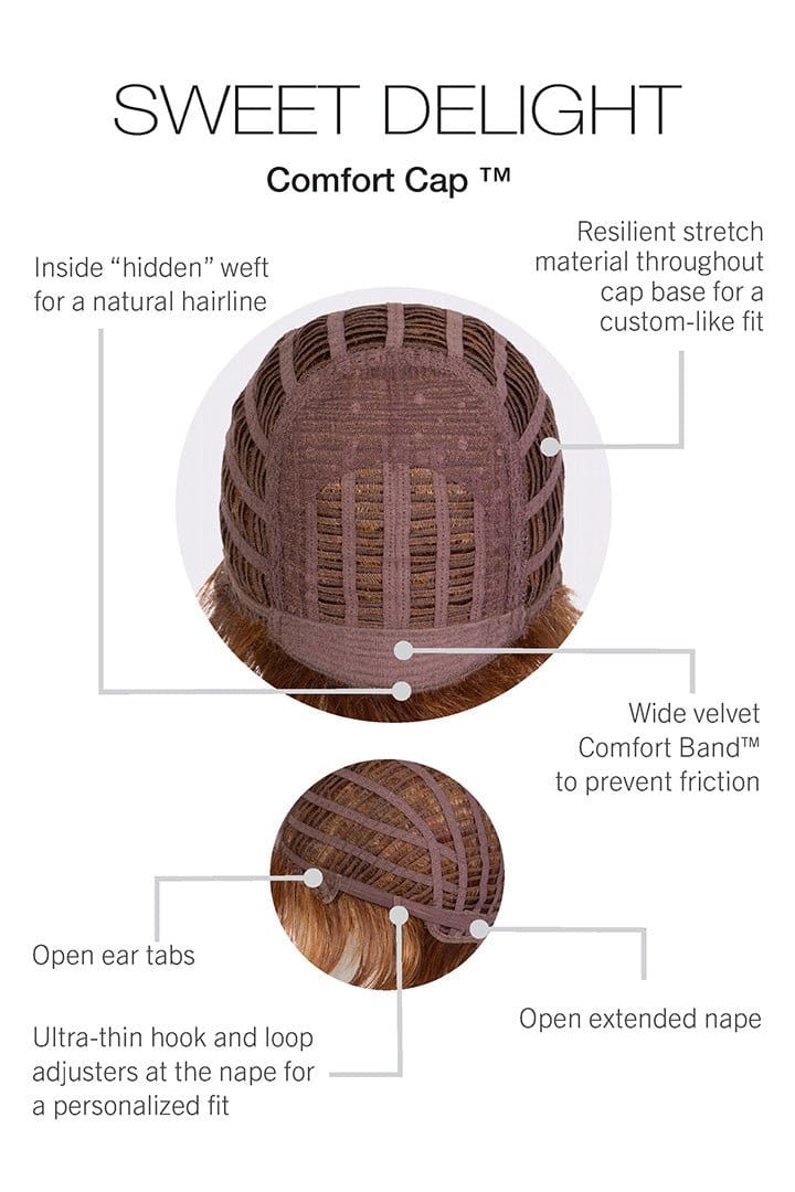 Sweet Deligh | HF Synthetic Wig | Basic Cap - Wig Studio 1