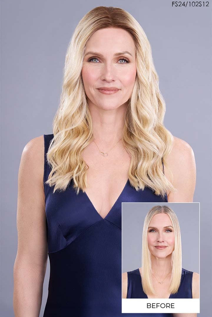 Top Trend Lace Wavy 18" by Jon Renau | HF Synthetic Hair Topper - Wig Studio 1