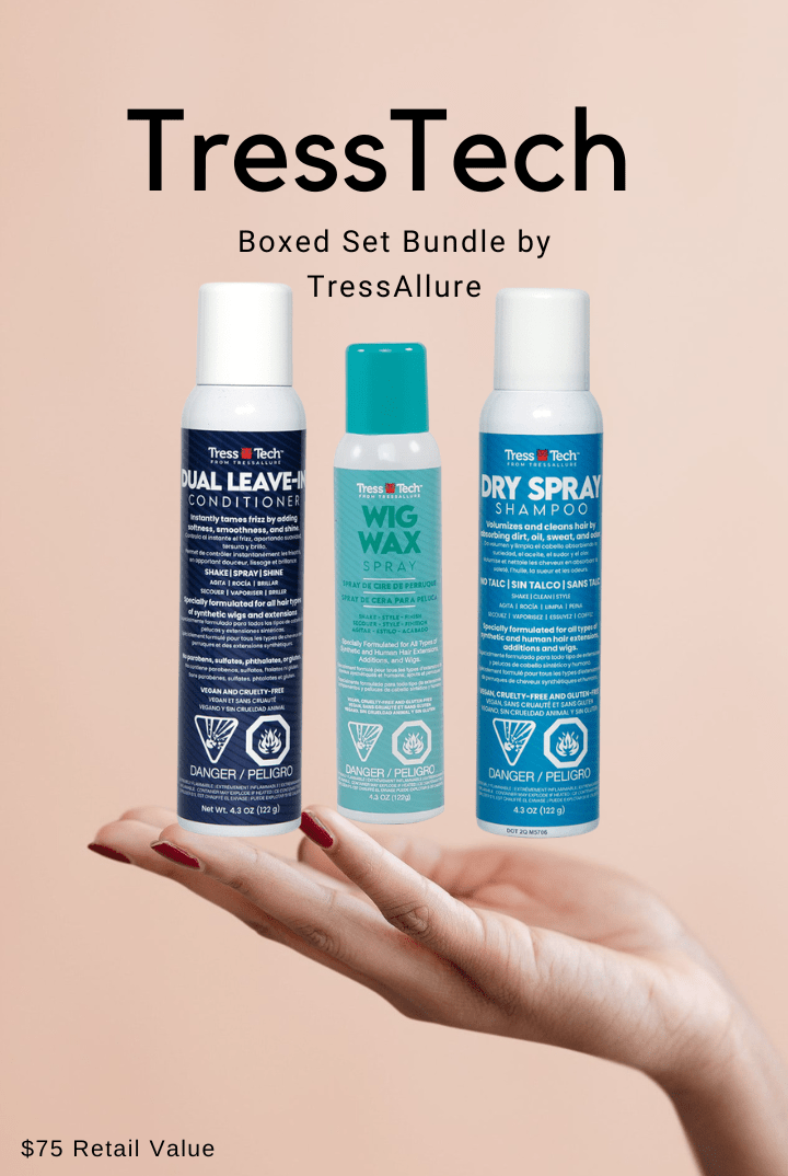 TressTech Boxed Set Bundle by TressAllure - Wig Studio 1