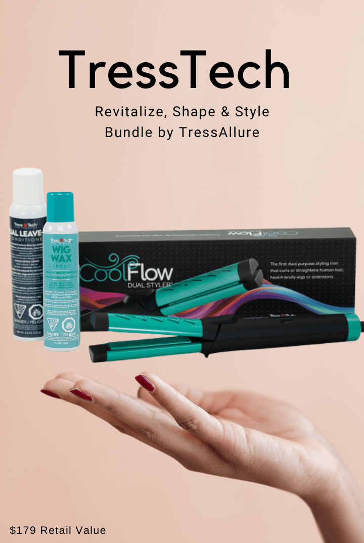 TressTech Revitalize, Shape & Style Bundle by TressAllure - Wig Studio 1