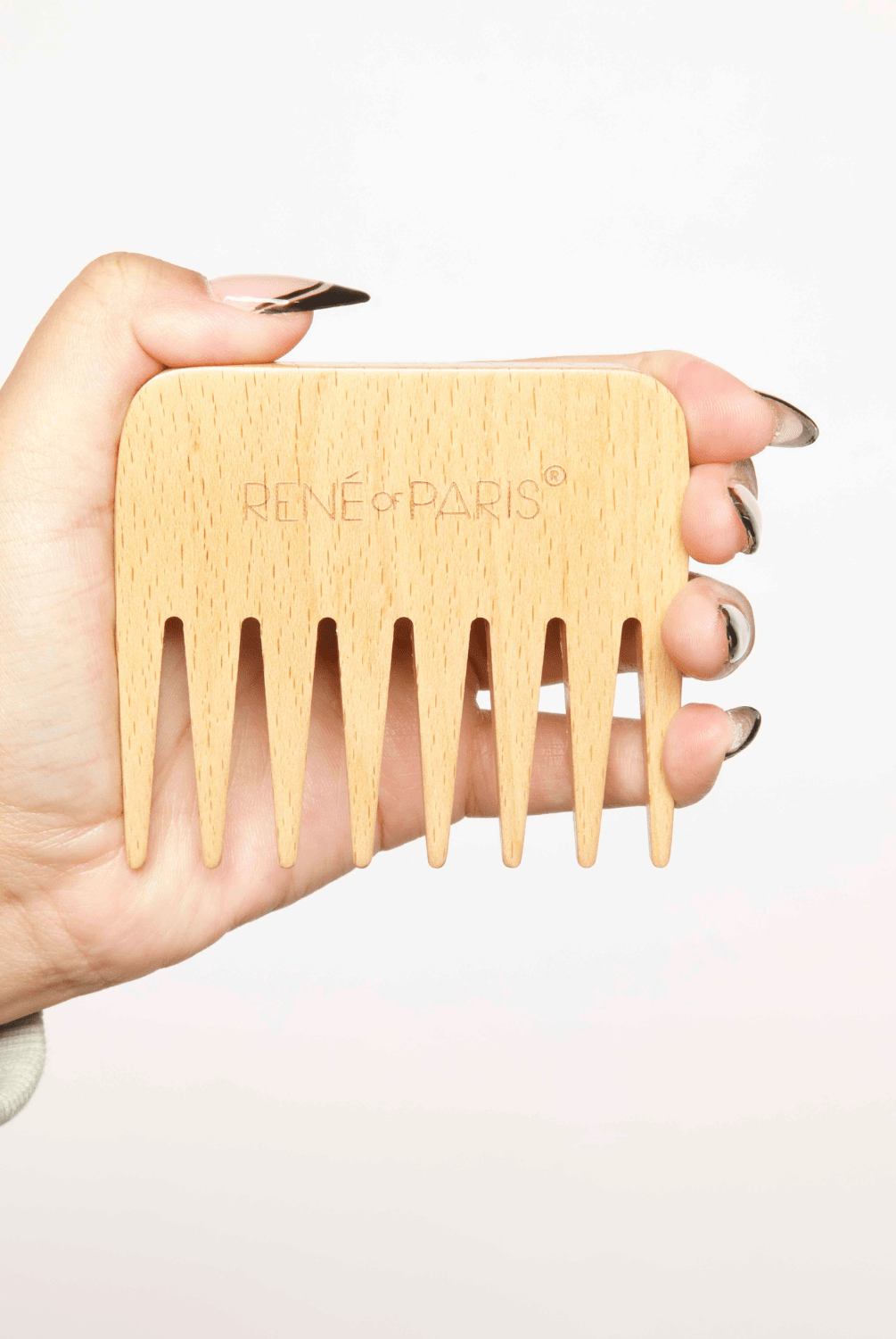 Wooden Wide Tooth Comb by Rene of Paris - Wig Studio 1
