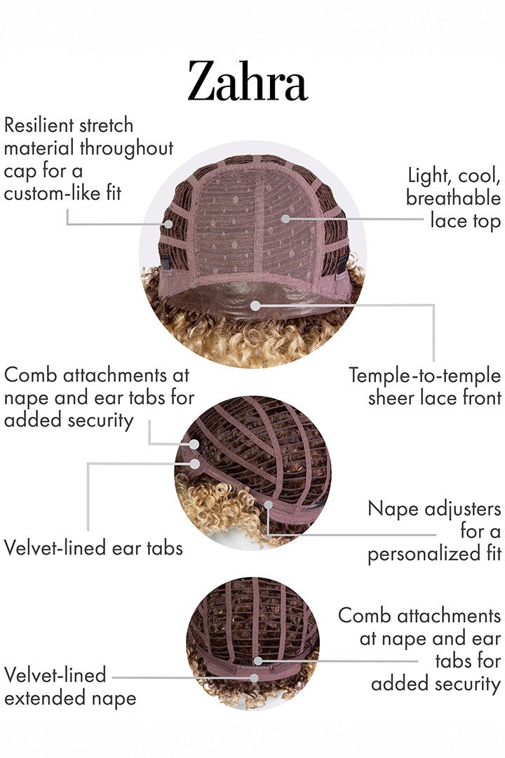 Zahra by Kim Kimble | HF Synthetic Lace Front Wig | Basic Cap - Wig Studio 1