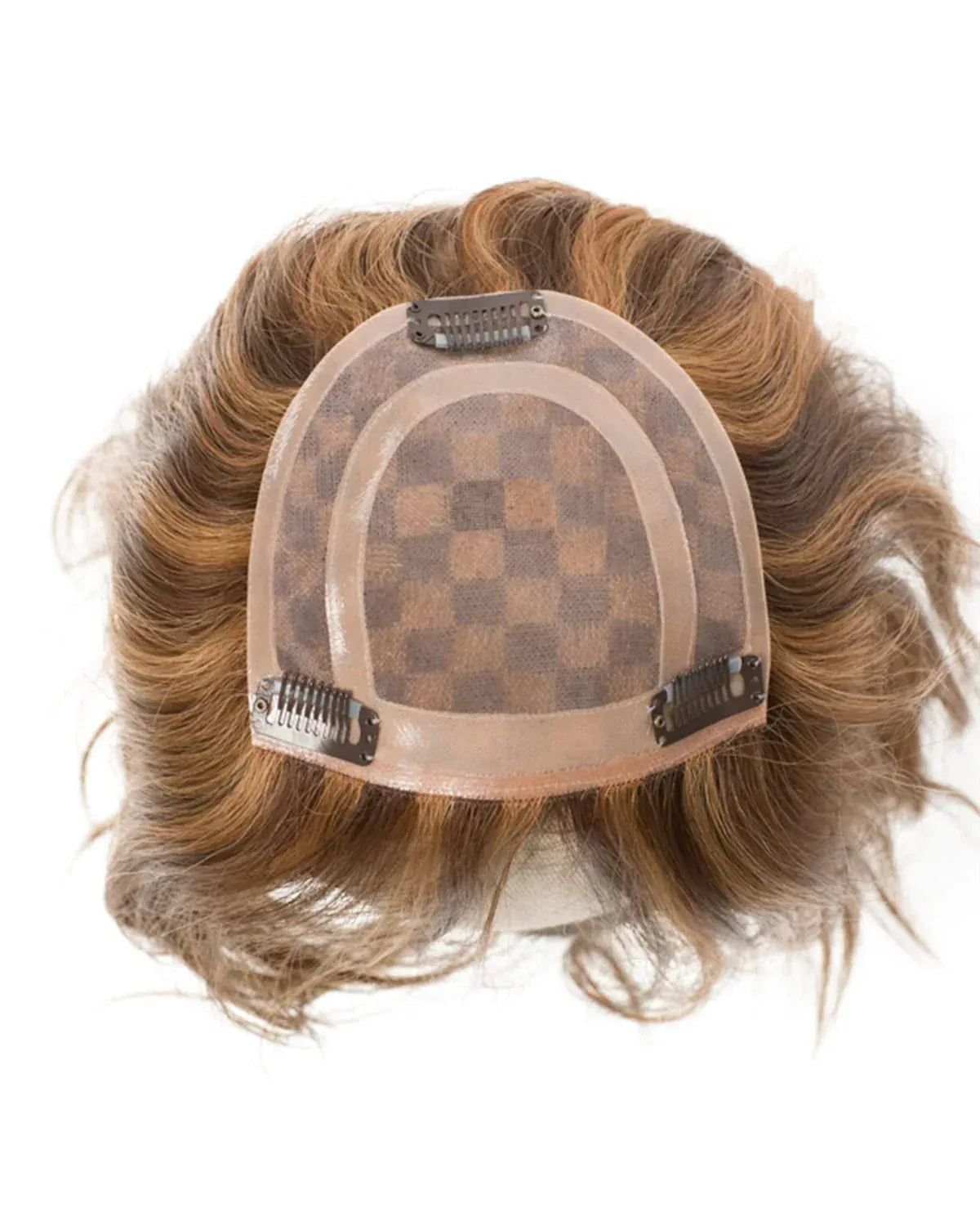 302 Hand Tied by WigPro | Human Hair Topper | Mono Top - Color
