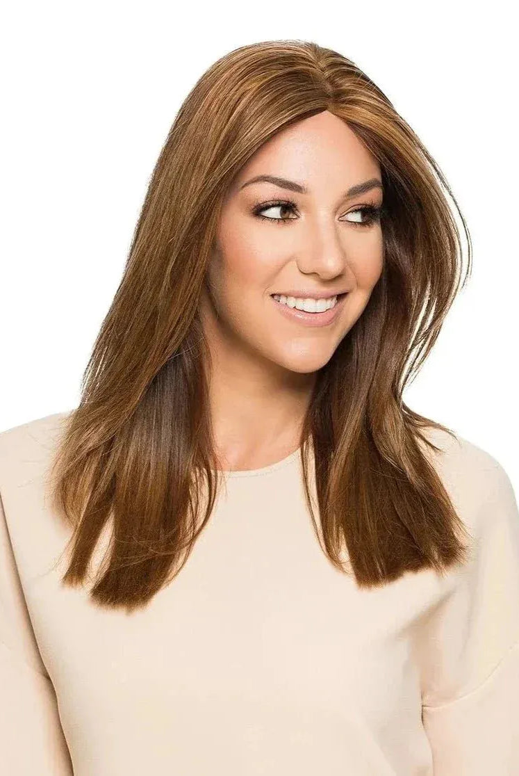 302L Lace Top Hand Tied by WigPro | Human Hair Topper | Mono Top - Color