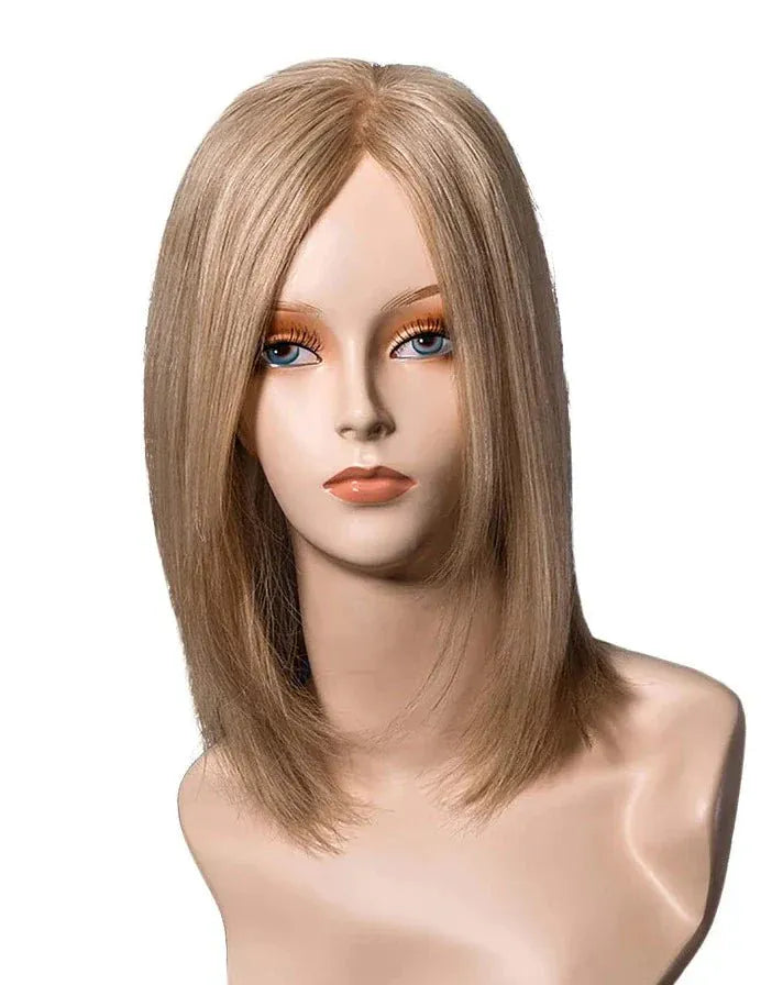302L Lace Top Hand Tied by WigPro | Human Hair Topper | Mono Top - Color