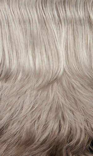 Henry Margu Wigs | 44H | Medium brown mixed with 50% grey on top and 25% grey in back