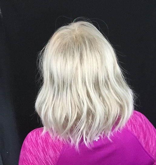 CREAMY TOFFEE R | Rooted Dark Blonde Evenly Blended with Light Platinum Blonde and Light Honey Blonde