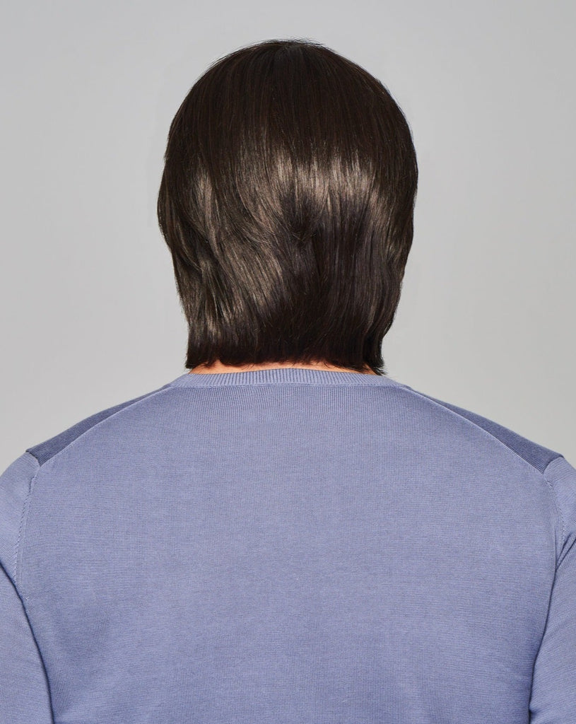 Sharp Men's Wig by HIM | Mono Top | Human Hair Blend
