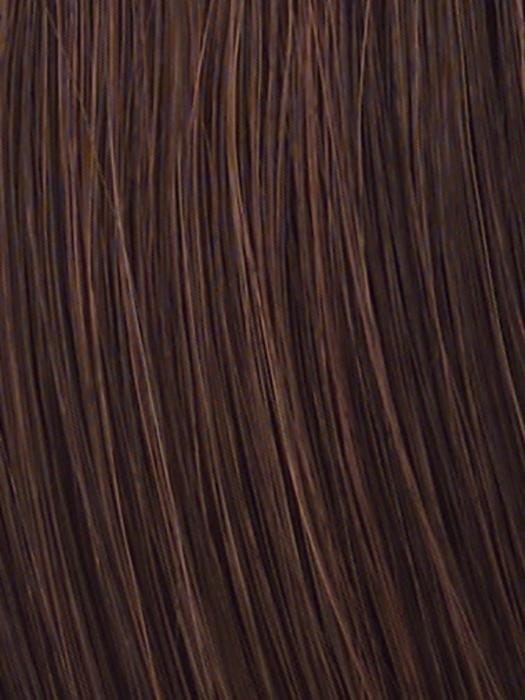 R6/30H CHOCOLATE COPPER | Dark Medium Brown Evenly with Medium Auburn Highlights