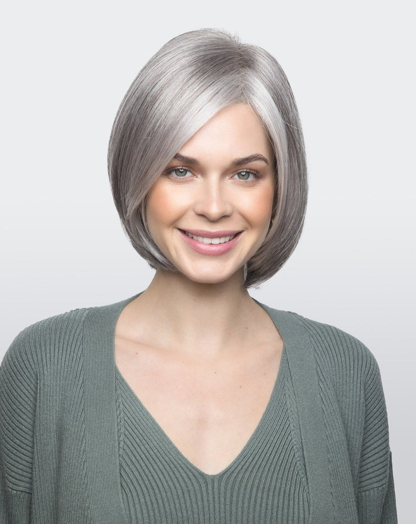Sybil Wig by Amore | Double Mono Top | Silver Stone