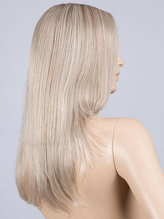 Pearl Blonde Rooted | Pearl Platinum with Medium Blonde and Medium Ash Blonde Blend with Shaded Roots