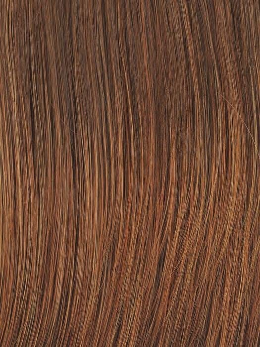 RL32/31 CINNABAR | Medium Dark Auburn Evenly Blended with Medium Light Auburn