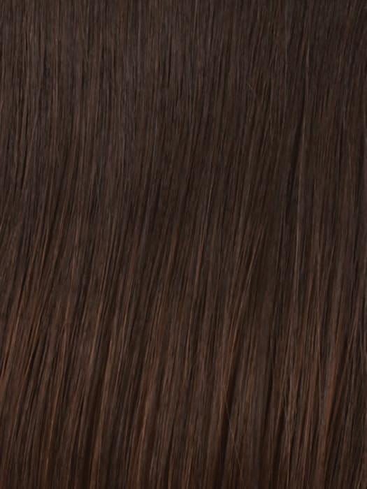 SS9/30 Shaded Cocoa | Warm Medium Brown Evenly Blended with Medium Auburn with Dark Roots