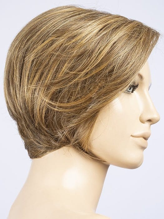 Bernstein Mix 830.27.6 | Dark/Medium Brown blended with Light Auburn and Dark Strawberry Blonde with Shaded Roots
